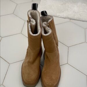 Jimmy Choo Tan Winter Boots